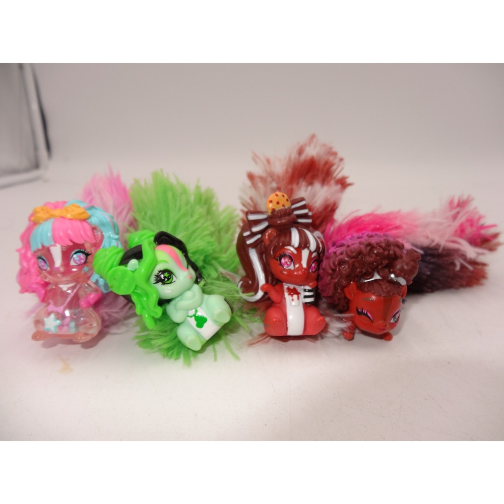 Whiffies Scented Collectible Animals Ice Cream Shop Lot of 4 Rare 2022